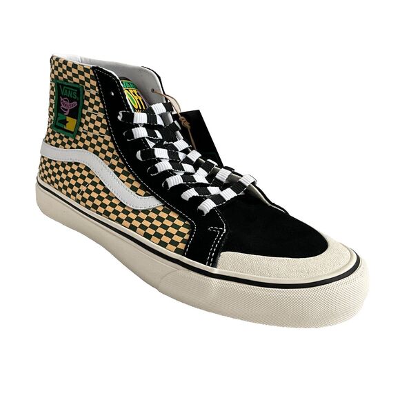 Vans Off The Wall Mami Wata Sneakers Men Size 12M SK8-Hi 138 Decon VR3 SF Check - Picture 1 of 12